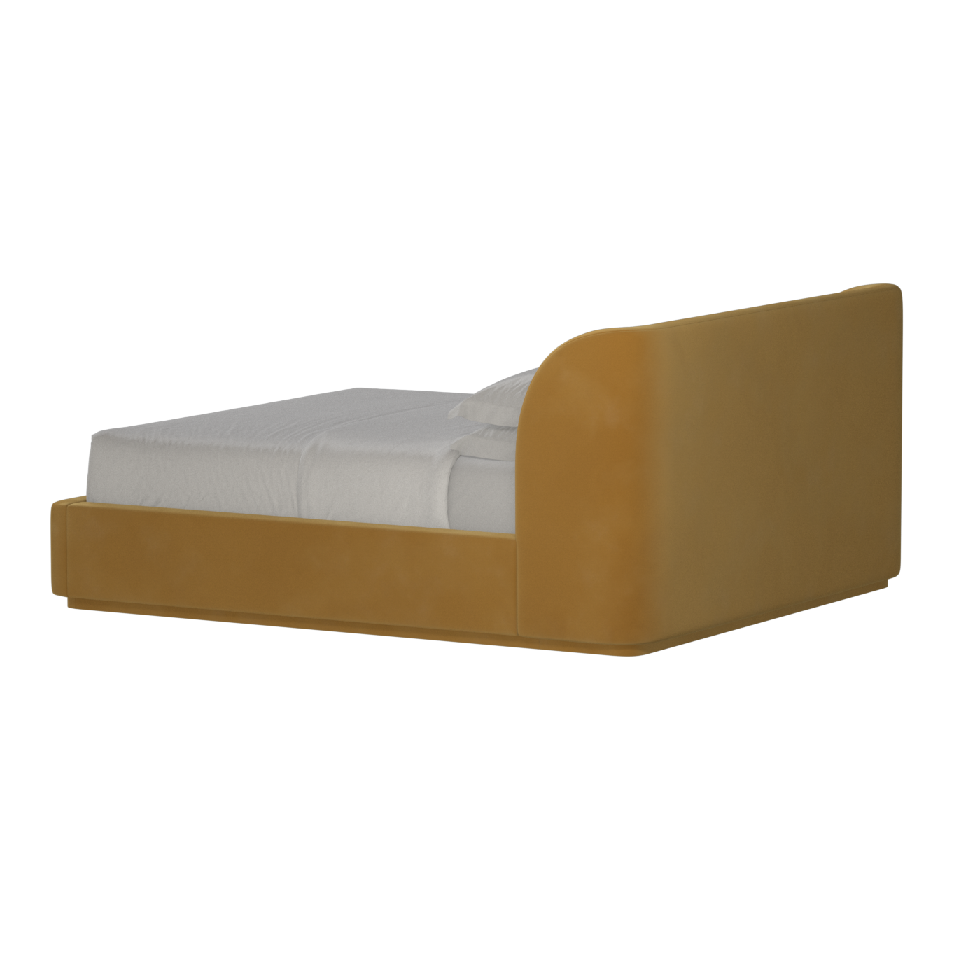 Giacomo Double Bed with Wide Panelled Headboard