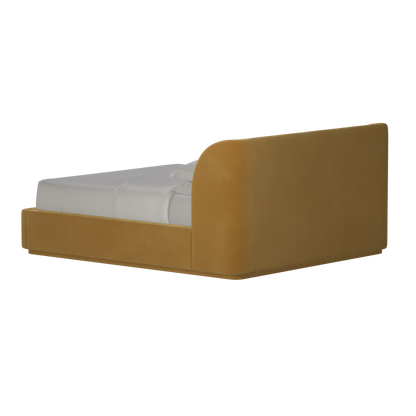 Giacomo Double Bed with Wide Panelled Headboard