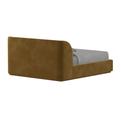 Giacomo Double Bed with Wide Panelled Headboard