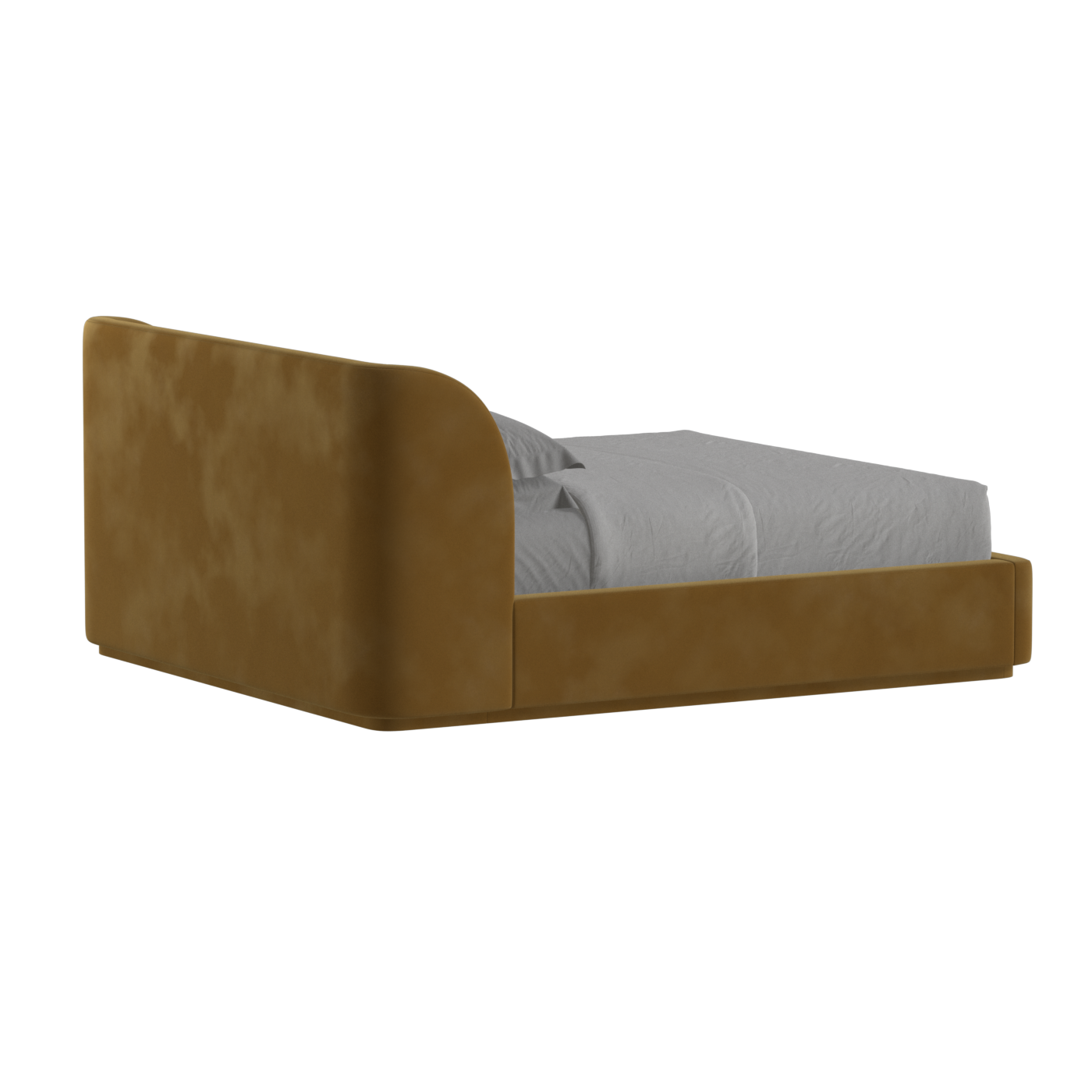 Giacomo Double Bed with Wide Panelled Headboard