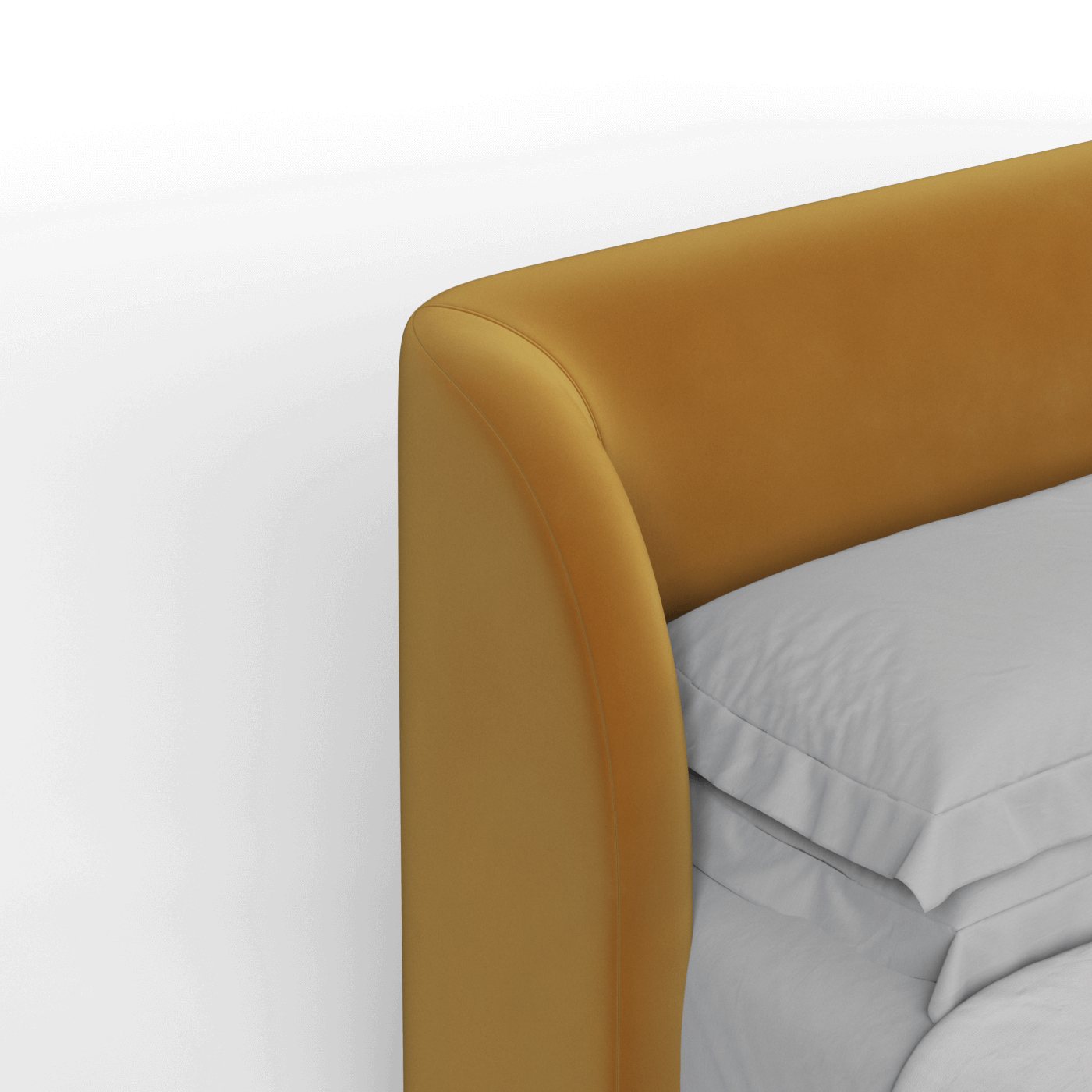 Giacomo Double Bed with Wide Panelled Headboard