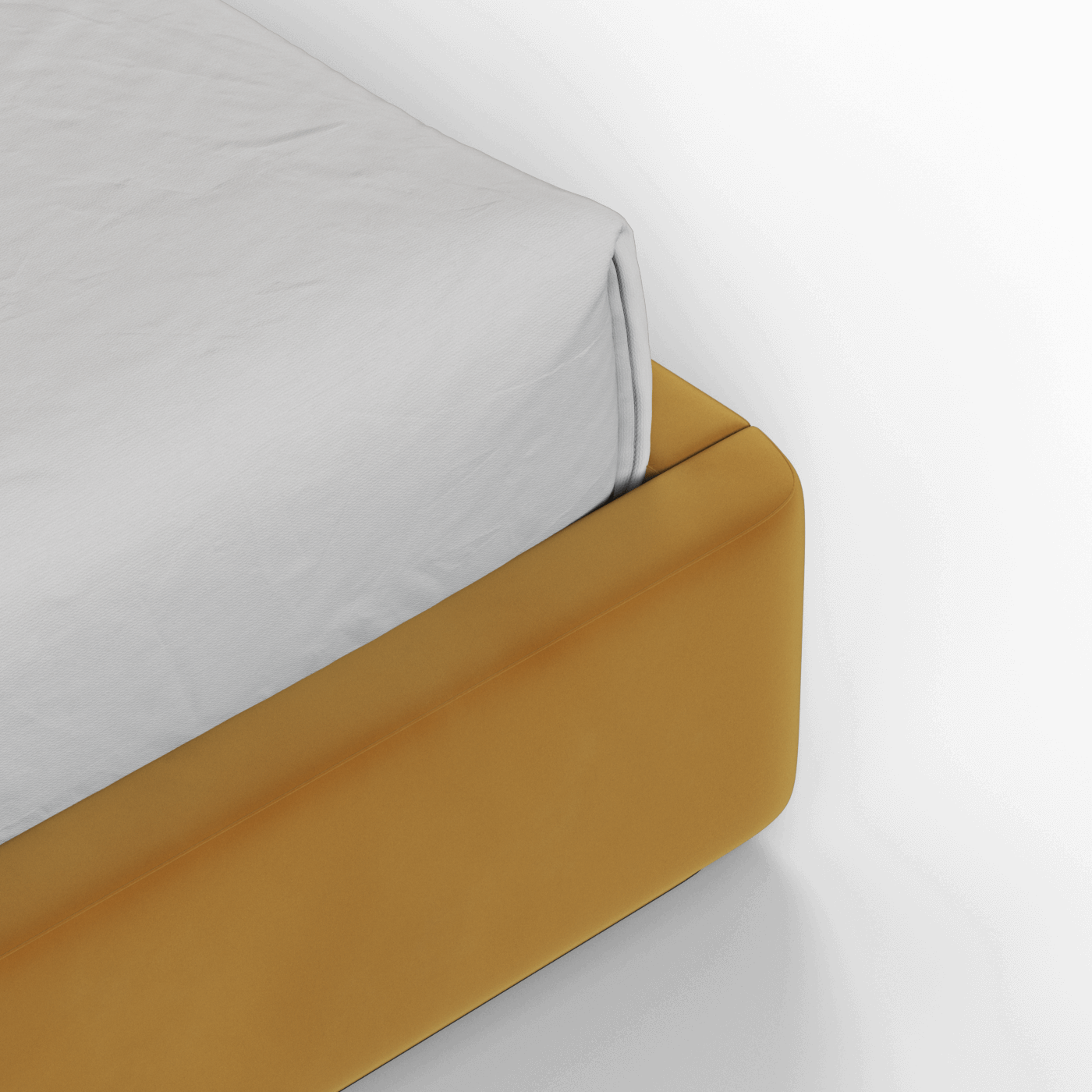 Giacomo Double Bed with Wide Panelled Headboard