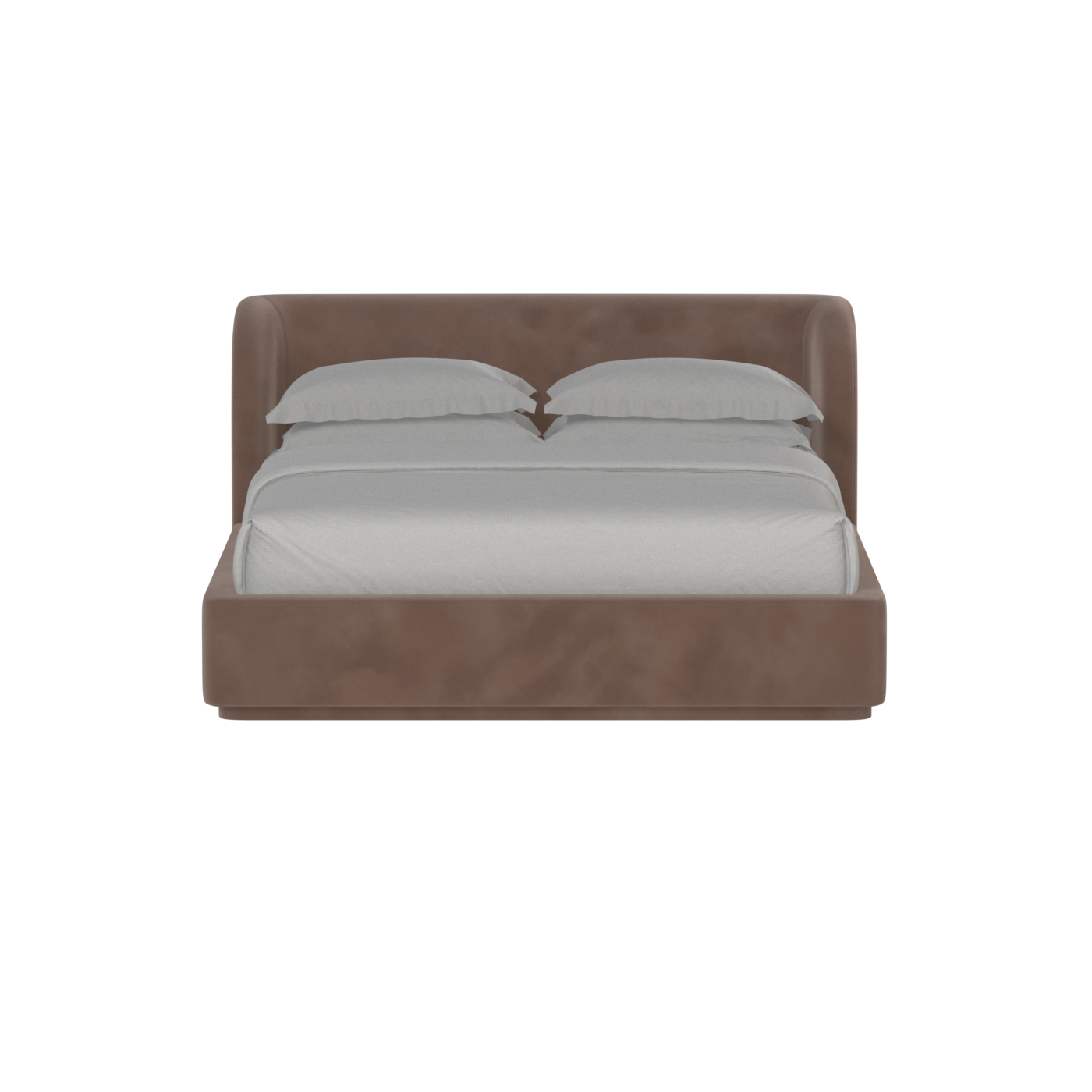 Giacomo Double Bed with Wide Panelled Headboard