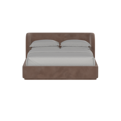 Giacomo Double Bed with Wide Panelled Headboard