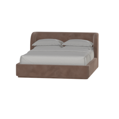 Giacomo Double Bed with Wide Panelled Headboard
