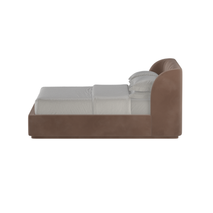 Giacomo Double Bed with Wide Panelled Headboard