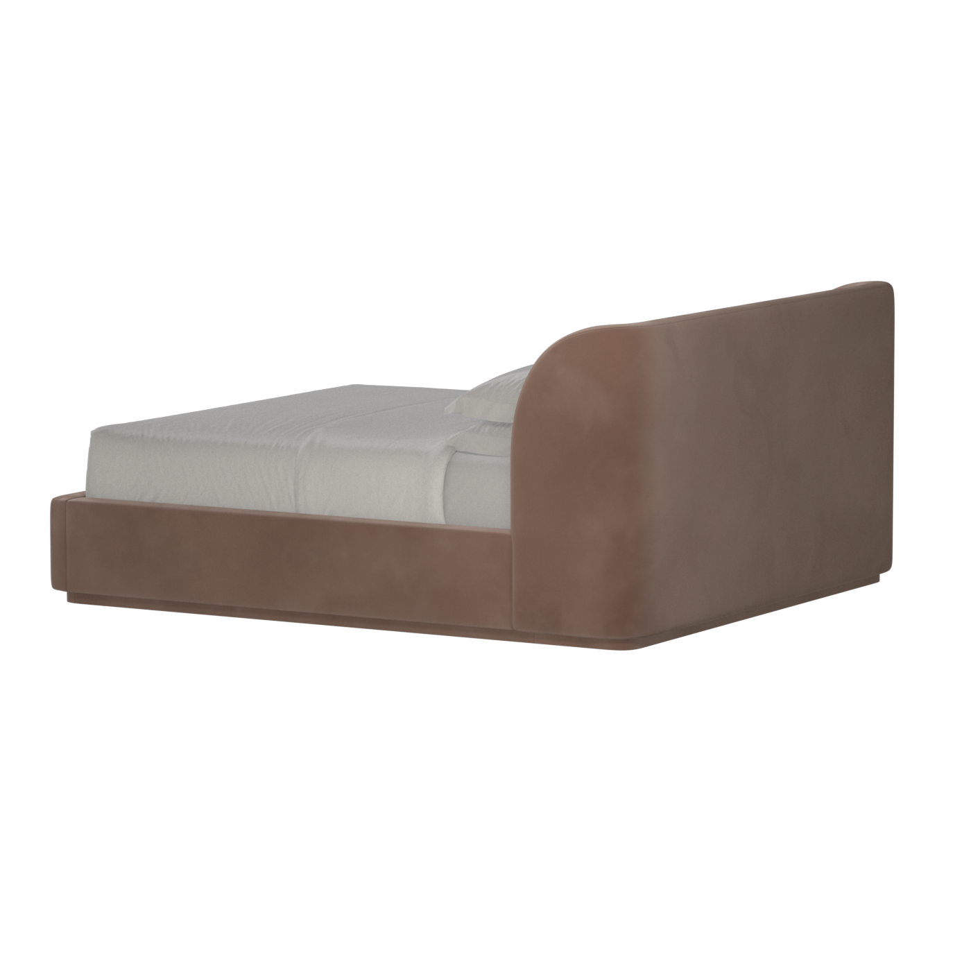Giacomo Double Bed with Wide Panelled Headboard