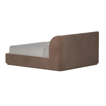 Giacomo Double Bed with Wide Panelled Headboard