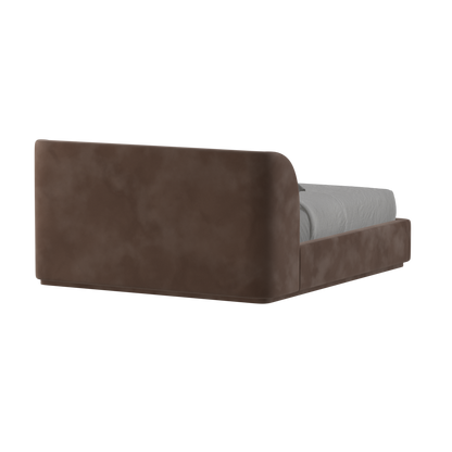 Giacomo Double Bed with Wide Panelled Headboard