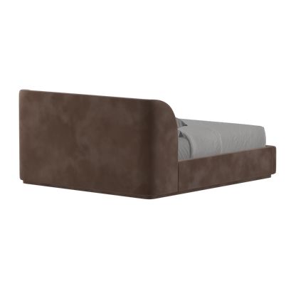 Giacomo Double Bed with Wide Panelled Headboard