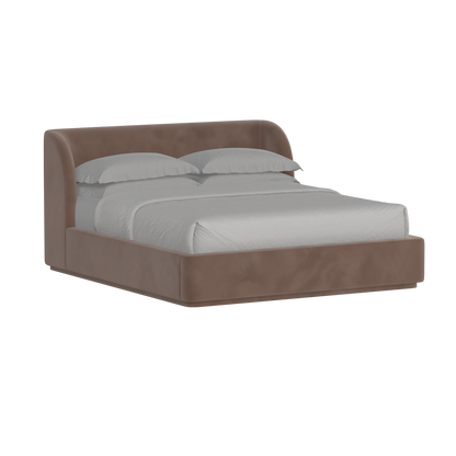Giacomo Double Bed with Wide Panelled Headboard