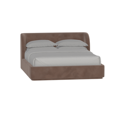 Giacomo Double Bed with Wide Panelled Headboard