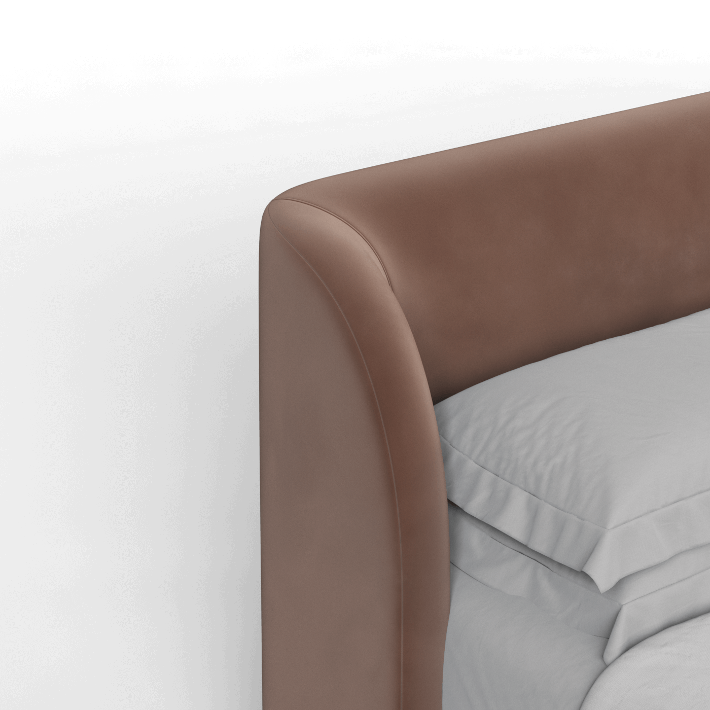Giacomo Double Bed with Wide Panelled Headboard