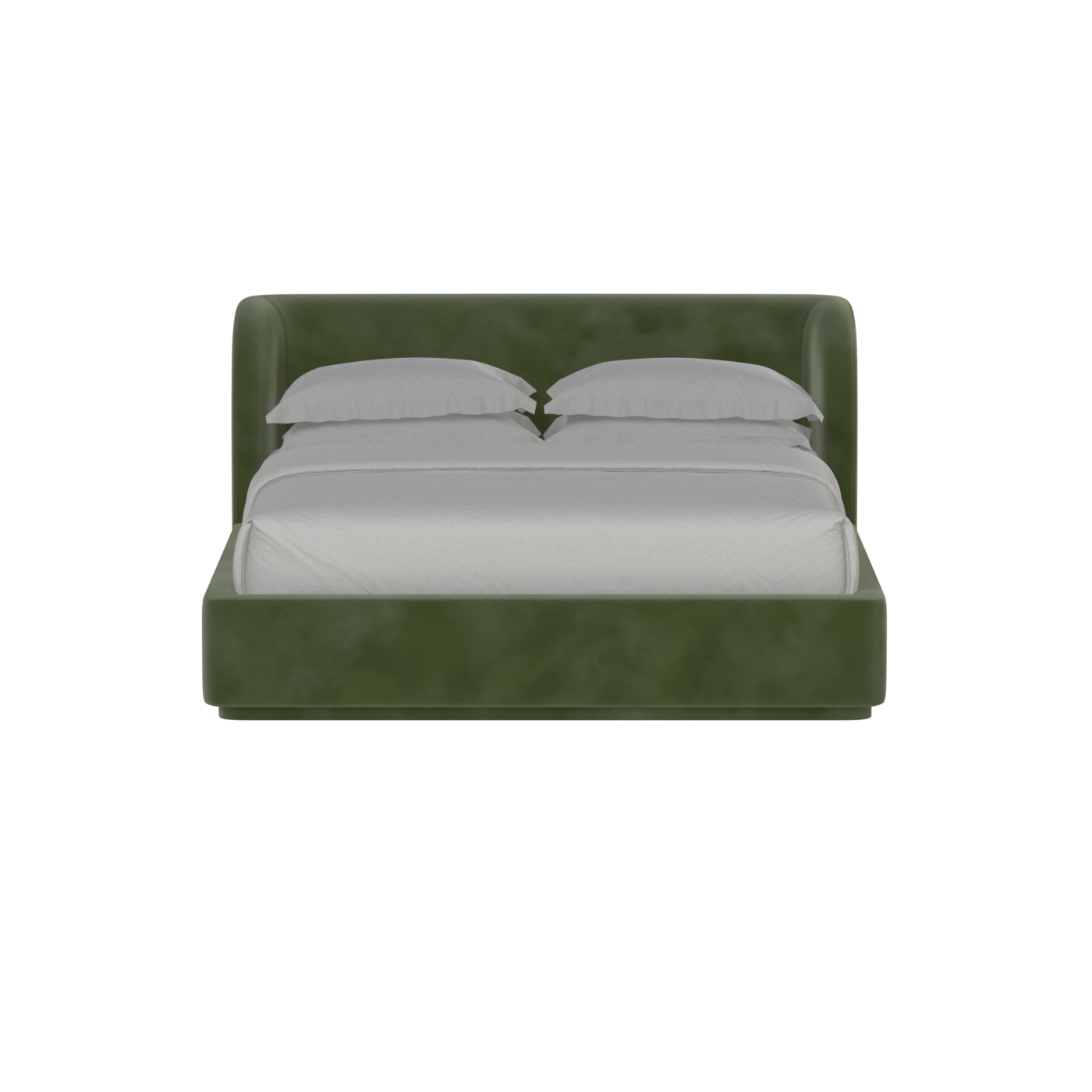 Giacomo Double Bed with Wide Panelled Headboard