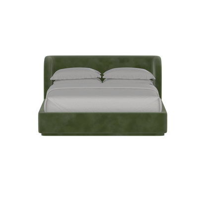 Giacomo Double Bed with Wide Panelled Headboard
