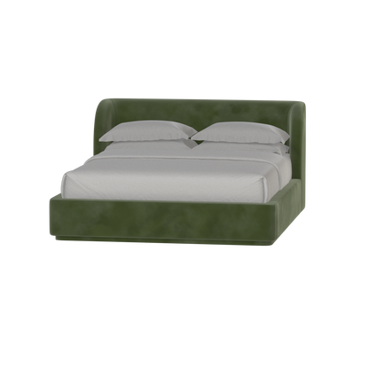 Giacomo Double Bed with Wide Panelled Headboard