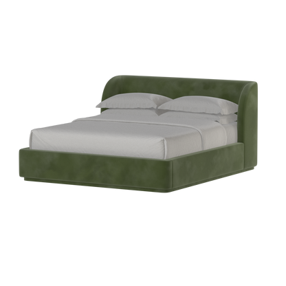 Giacomo Double Bed with Wide Panelled Headboard