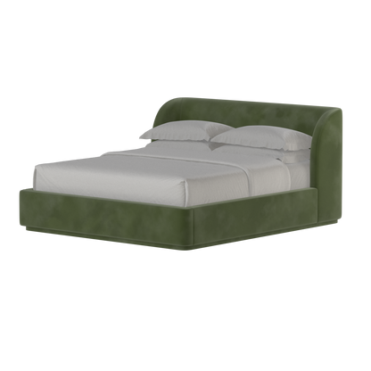 Giacomo Double Bed with Wide Panelled Headboard