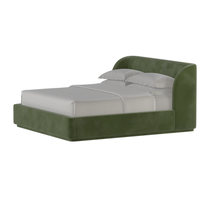 Giacomo Double Bed with Wide Panelled Headboard
