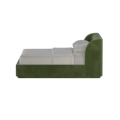 Giacomo Double Bed with Wide Panelled Headboard