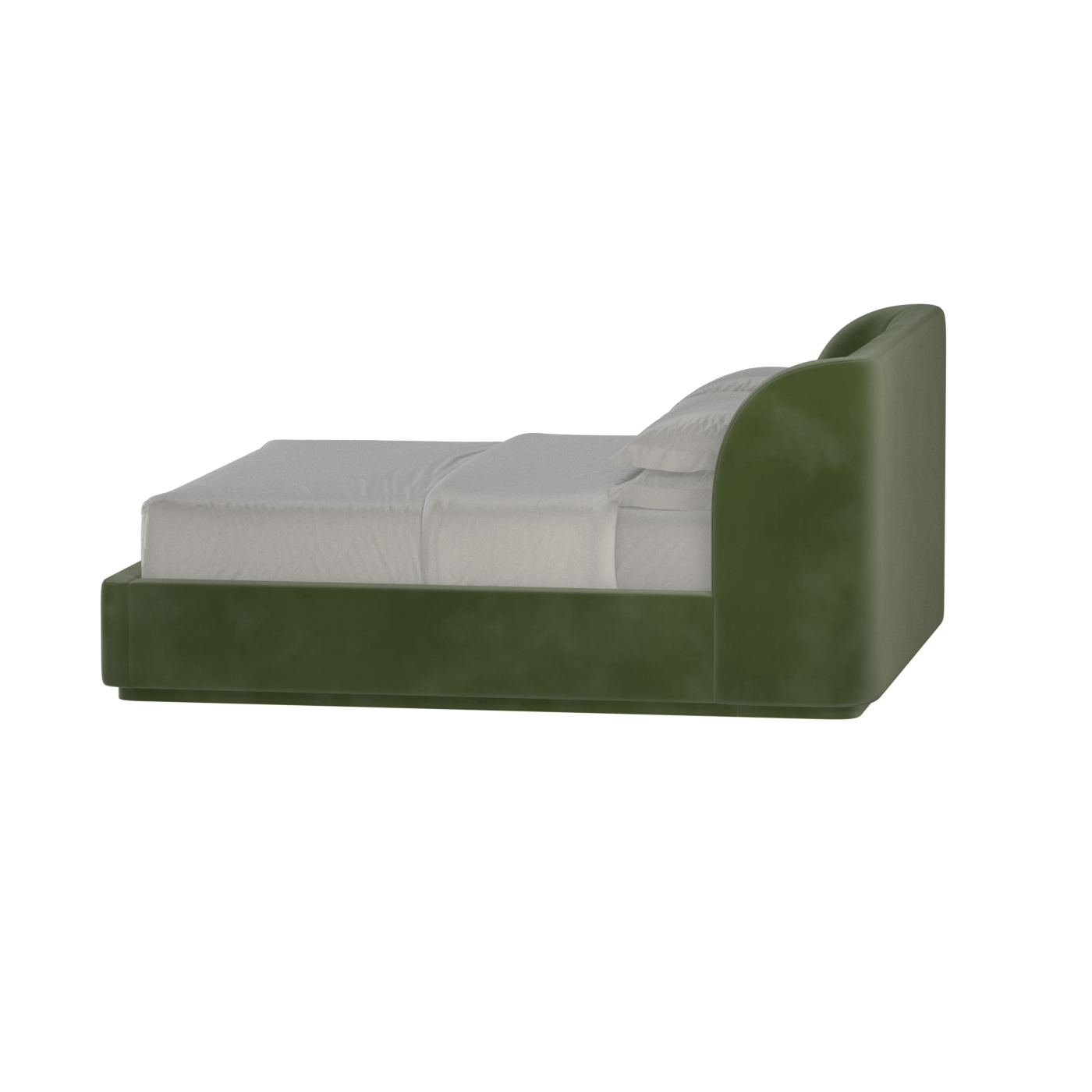 Giacomo Double Bed with Wide Panelled Headboard