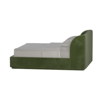 Giacomo Double Bed with Wide Panelled Headboard