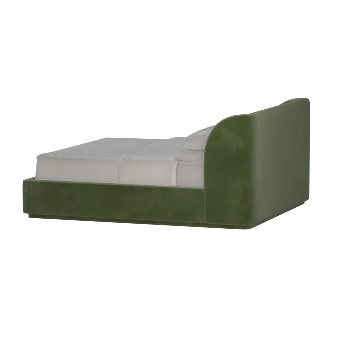 Giacomo Double Bed with Wide Panelled Headboard