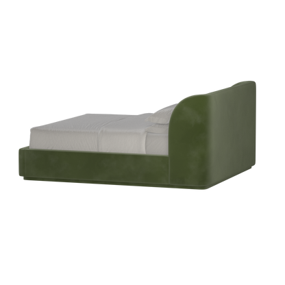 Giacomo Double Bed with Wide Panelled Headboard