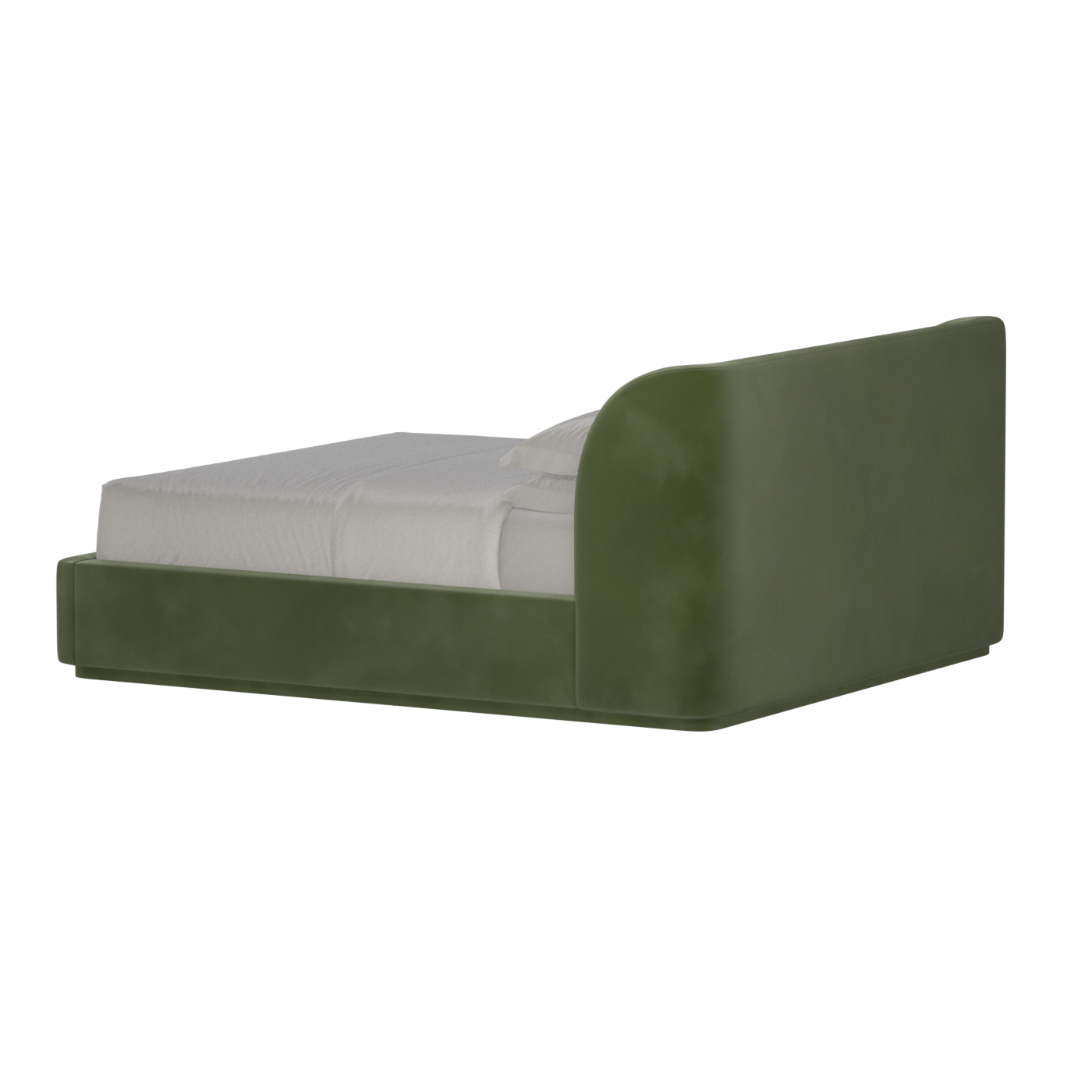 Giacomo Double Bed with Wide Panelled Headboard