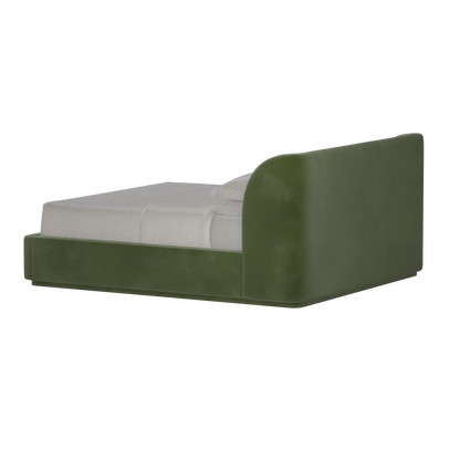 Giacomo Double Bed with Wide Panelled Headboard