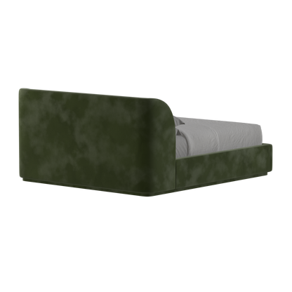 Giacomo Double Bed with Wide Panelled Headboard