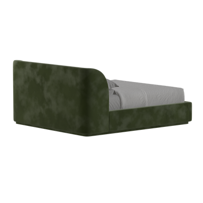 Giacomo Double Bed with Wide Panelled Headboard