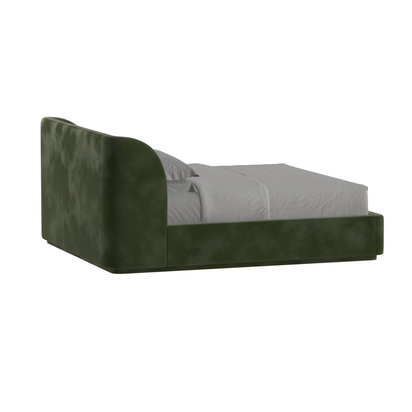 Giacomo Double Bed with Wide Panelled Headboard