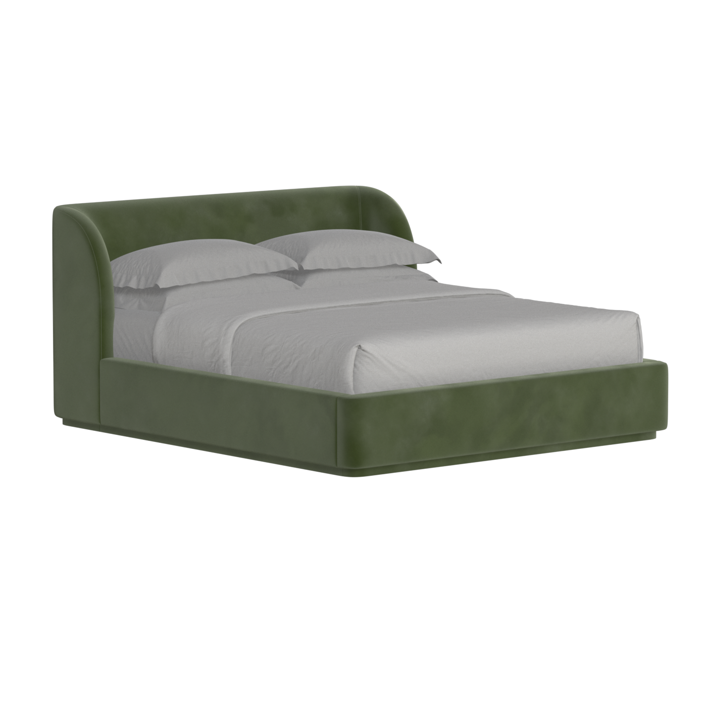 Giacomo Double Bed with Wide Panelled Headboard