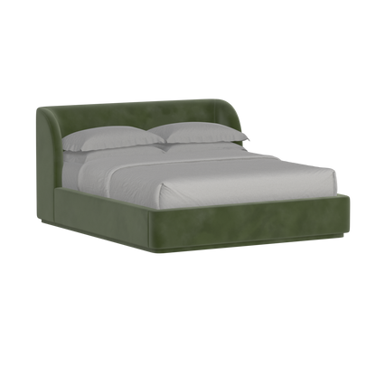 Giacomo Double Bed with Wide Panelled Headboard