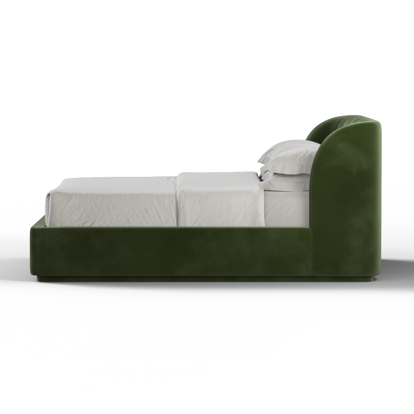 Giacomo Double Bed with Wide Panelled Headboard