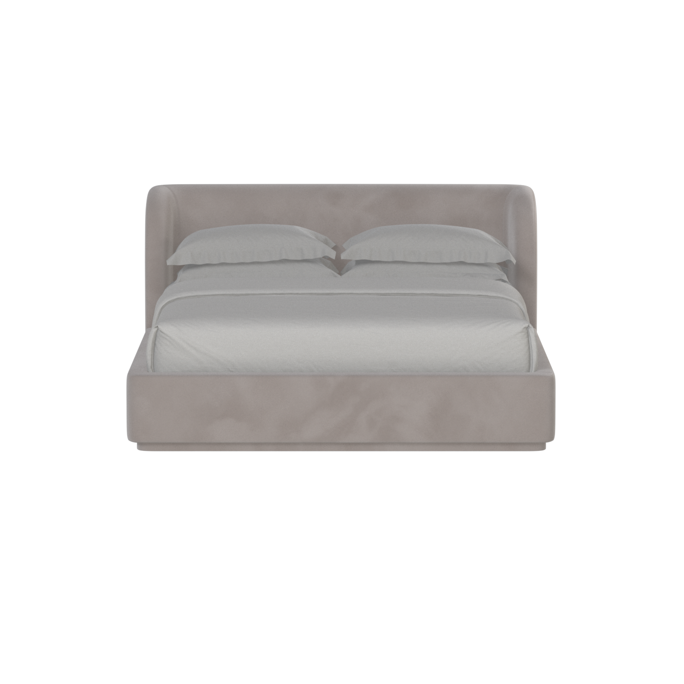 Giacomo Double Bed with Wide Panelled Headboard