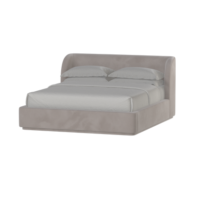 Giacomo Double Bed with Wide Panelled Headboard