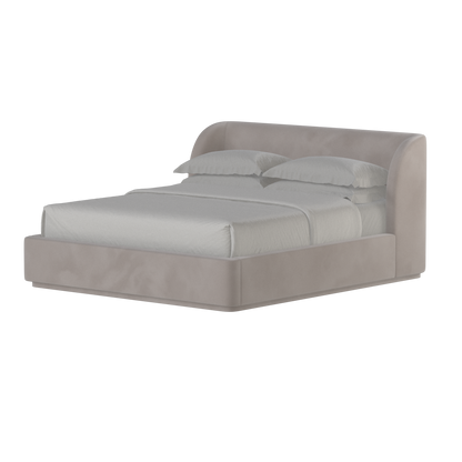 Giacomo Double Bed with Wide Panelled Headboard