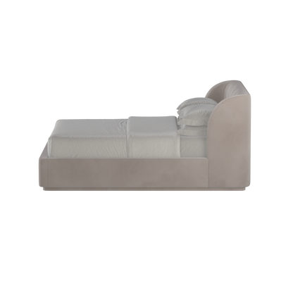 Giacomo Double Bed with Wide Panelled Headboard