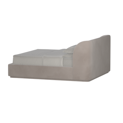 Giacomo Double Bed with Wide Panelled Headboard