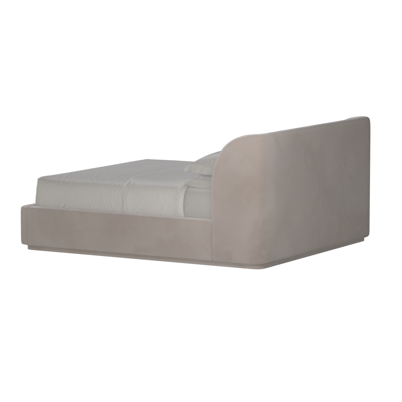 Giacomo Double Bed with Wide Panelled Headboard
