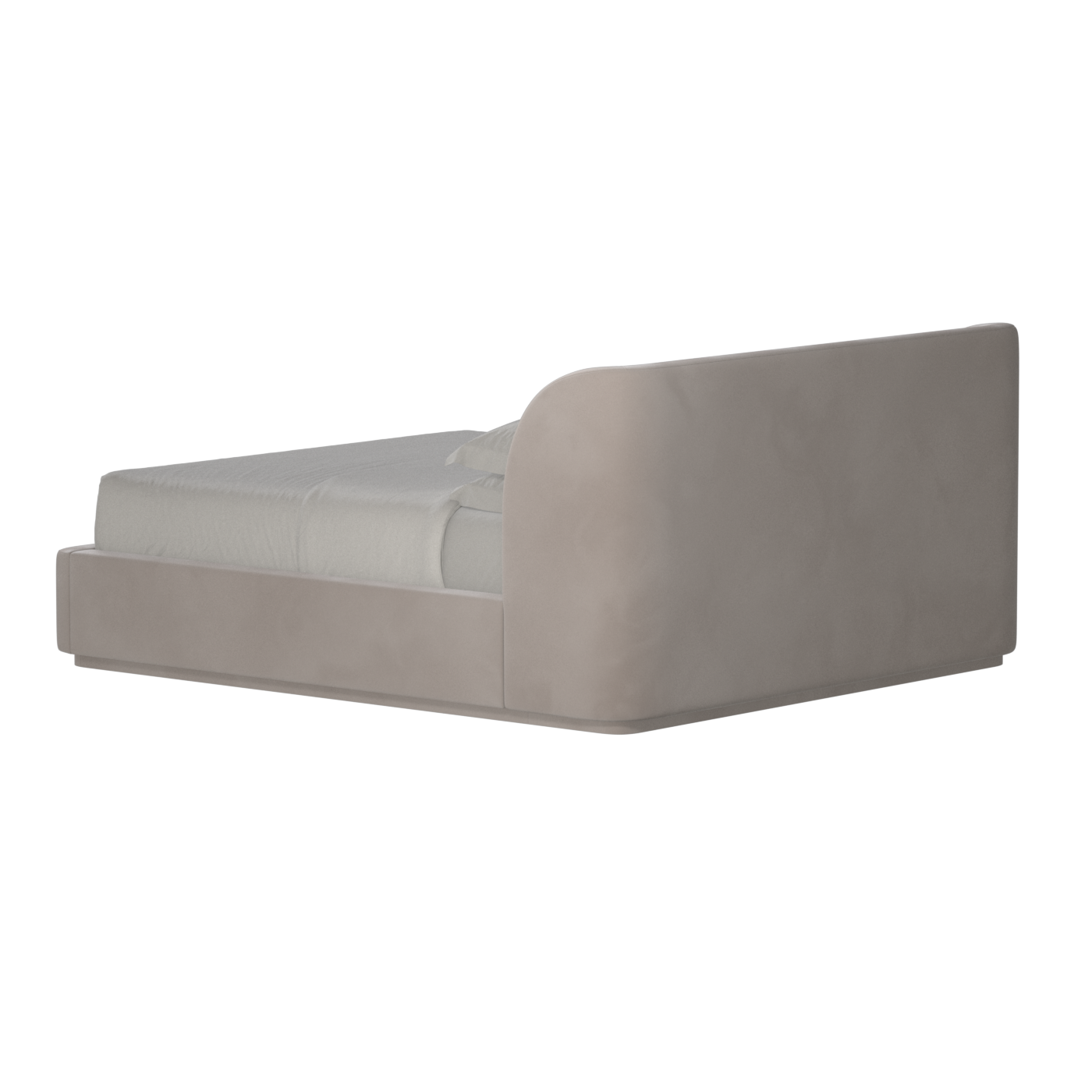Giacomo Double Bed with Wide Panelled Headboard