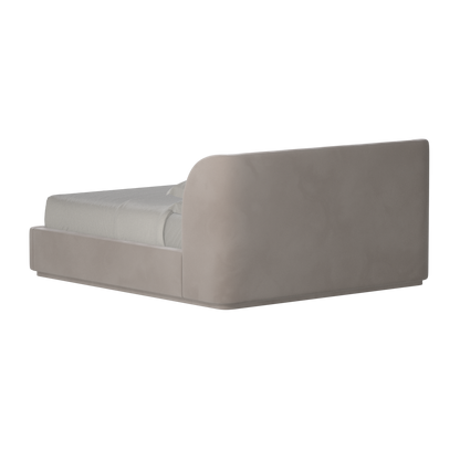 Giacomo Double Bed with Wide Panelled Headboard