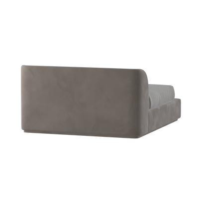 Giacomo Double Bed with Wide Panelled Headboard