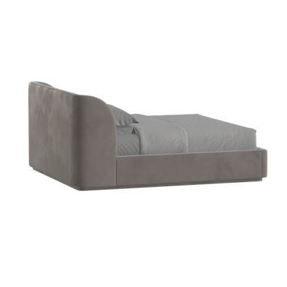 Giacomo Double Bed with Wide Panelled Headboard