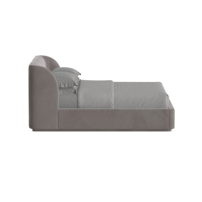 Giacomo Double Bed with Wide Panelled Headboard