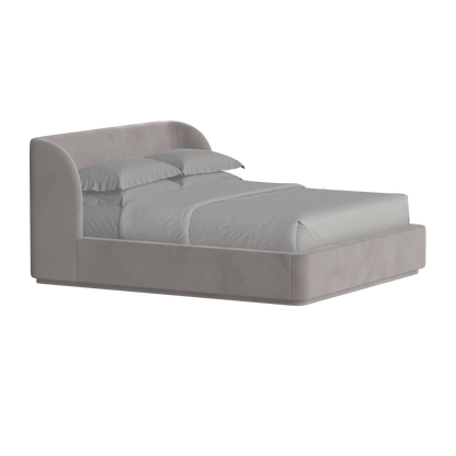 Giacomo Double Bed with Wide Panelled Headboard