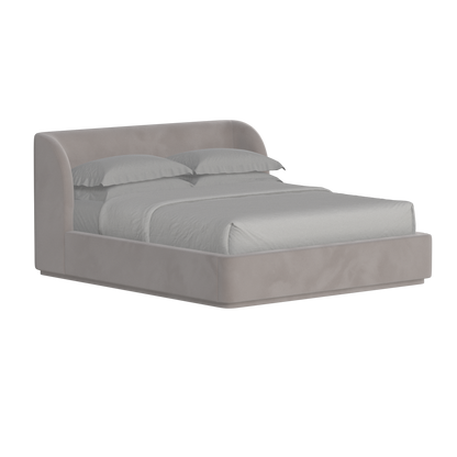 Giacomo Double Bed with Wide Panelled Headboard