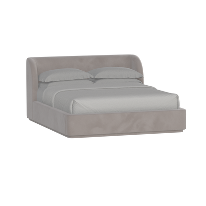 Giacomo Double Bed with Wide Panelled Headboard